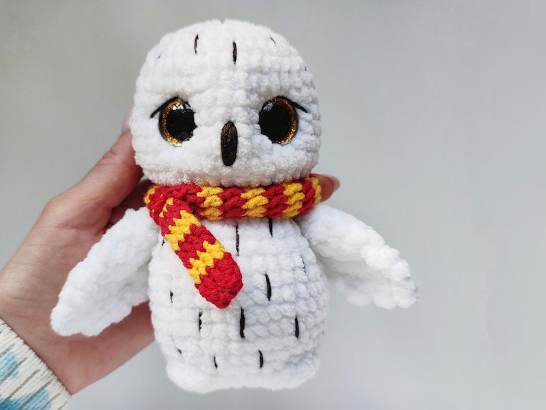Lumi the Snowy Owl — Crochet Pattern