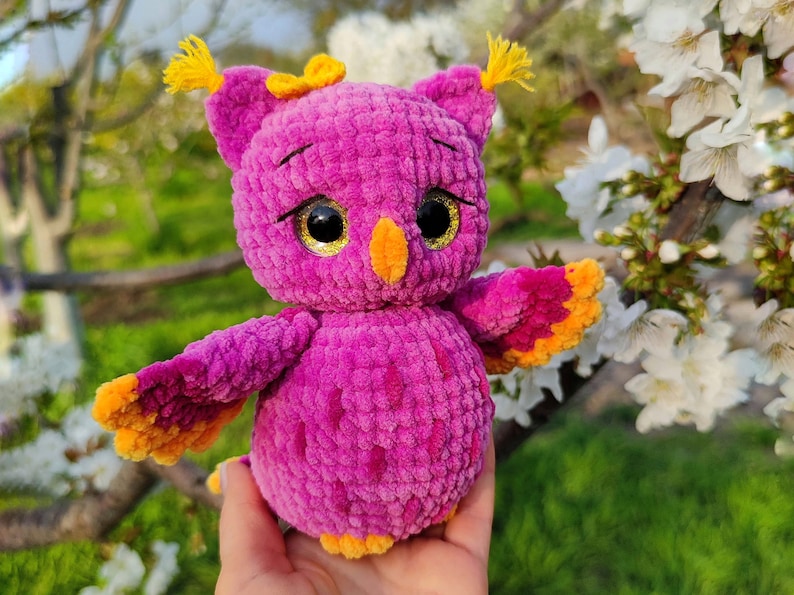 Lumi the Snowy Owl — Crochet Pattern