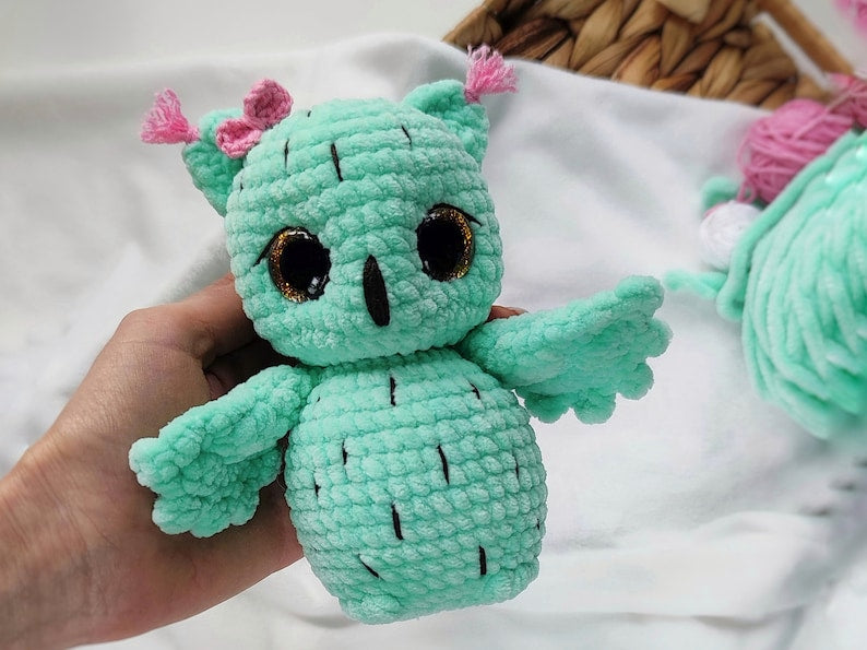 Lumi the Snowy Owl — Crochet Pattern