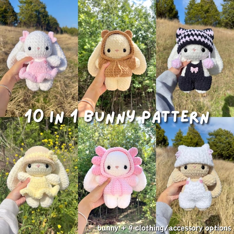 Poppy the Bunny — Wardrobe Crochet Pattern