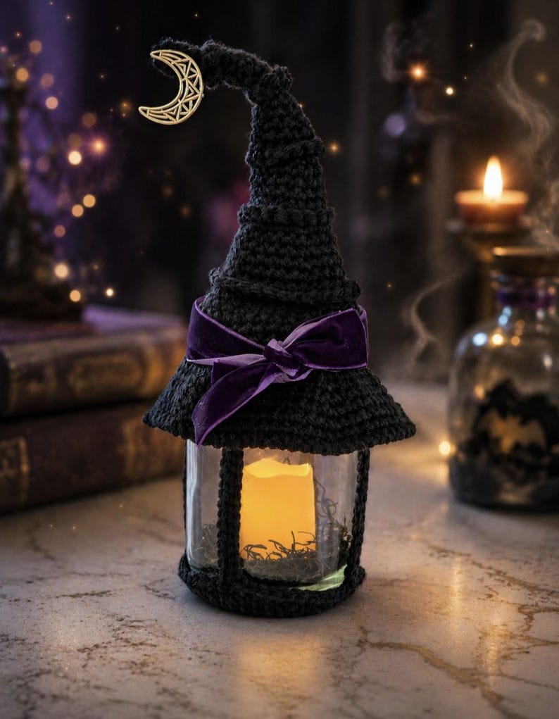 Witch Lantern — Crochet Pattern