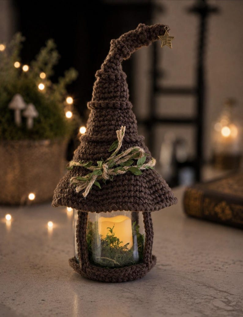 Witch Lantern — Crochet Pattern