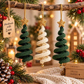 Spiral Christmas Tree Ornament — Crochet Pattern