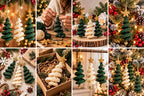 Spiral Christmas Tree Ornament — Crochet Pattern