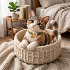 Realistic Tabby Cat — Crochet Pattern