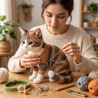 Realistic Tabby Cat — Crochet Pattern